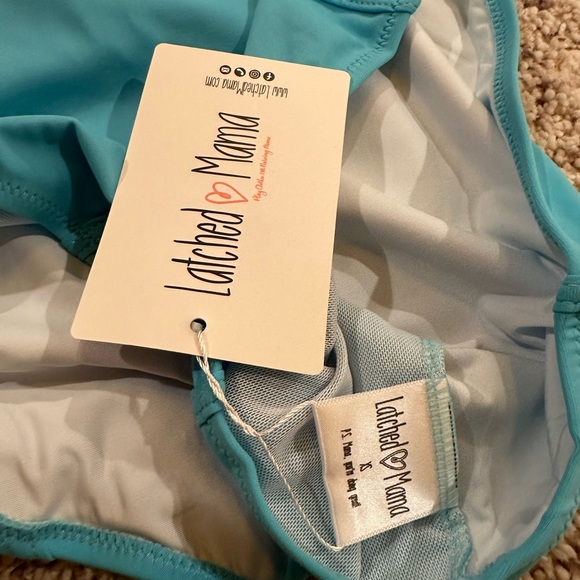 NWT Latched Mama High Waisted Swim Bottoms (XS) - Picture 4 of 6